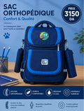 Sac à Dos Scolaire Orthopédique Enfant – Grand Format avec Trousse Assortie