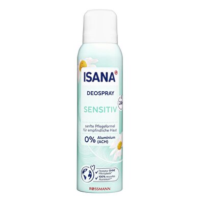 Déodorant Spray ISANA 24H Sans Aluminium (0% ACH) – Wild Leo, Paris & Sensitiv – Protection Longue Durée