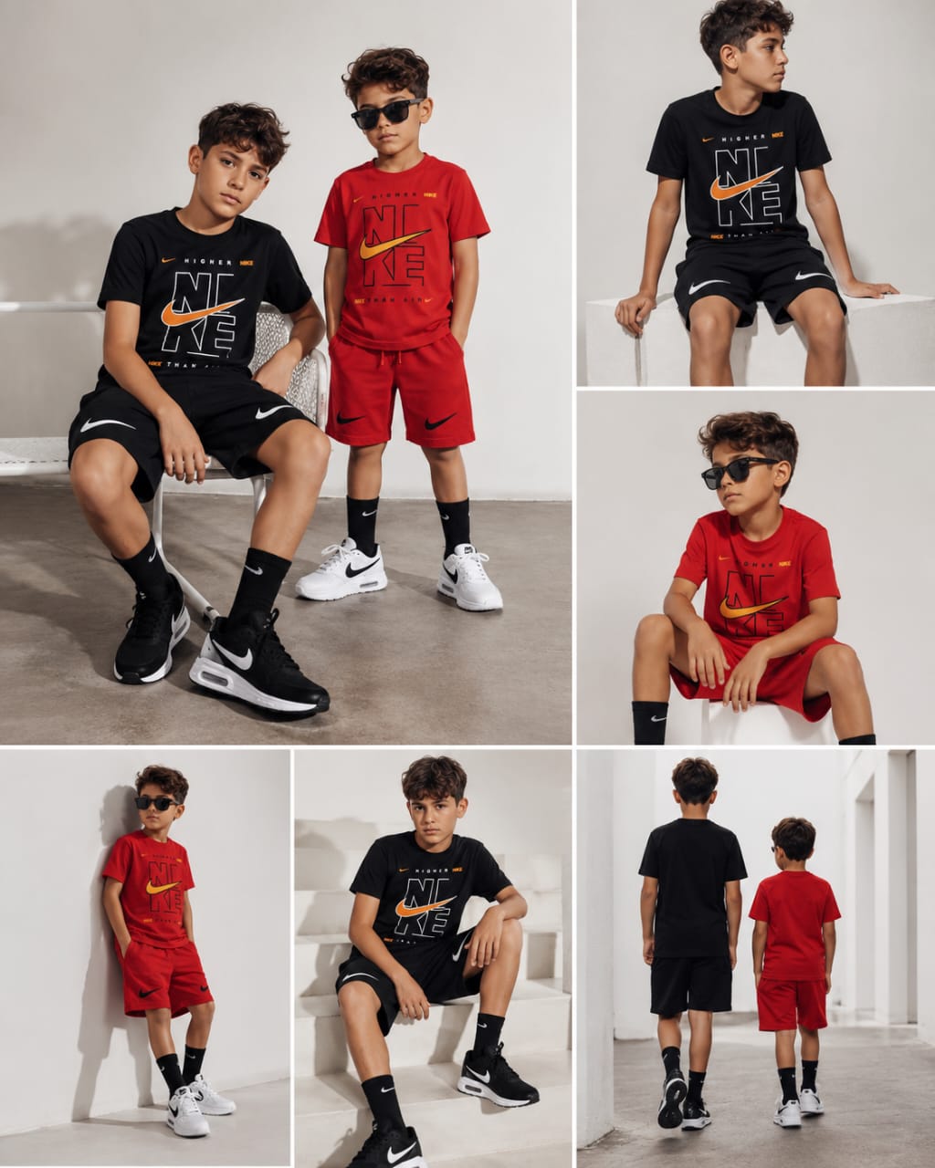 Ensemble Sport Enfant T-shirt & Short Style Active – Confort Quotidien