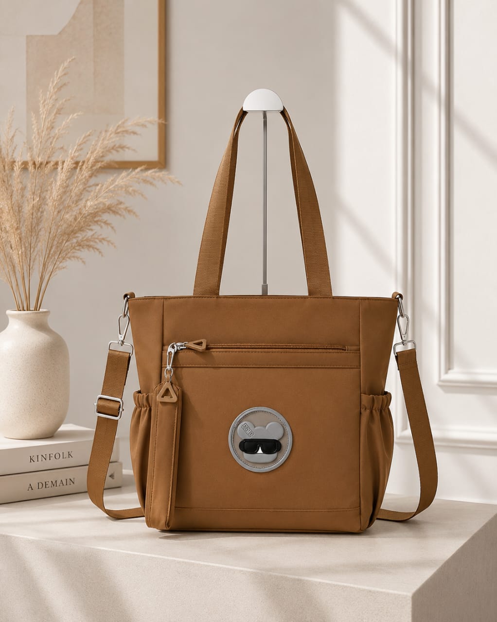 Sac cabas multifonction avec porte-monnaie amovible – Grande capacité