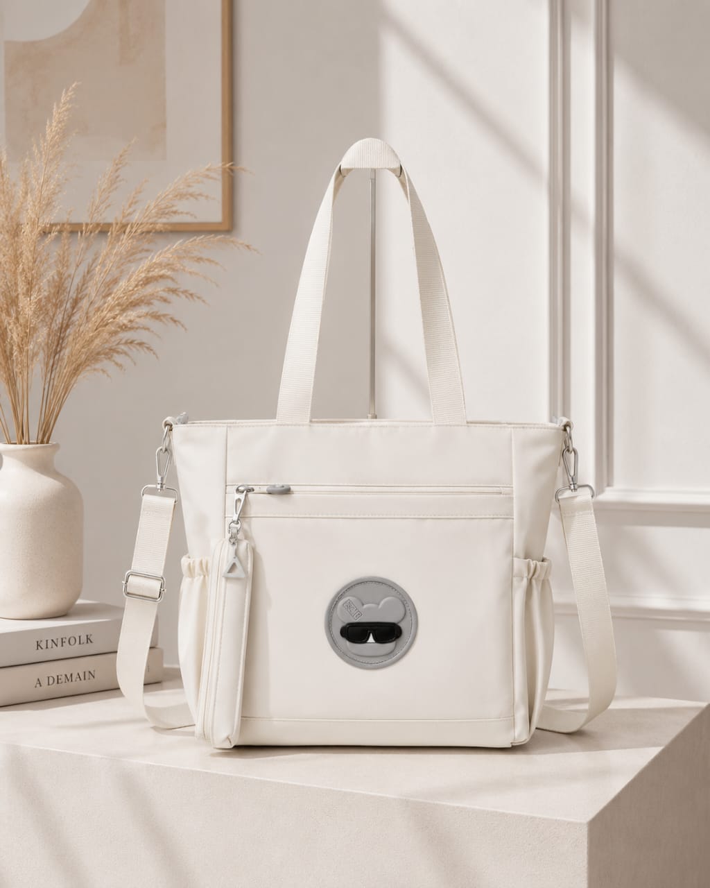 Sac cabas multifonction avec porte-monnaie amovible – Grande capacité