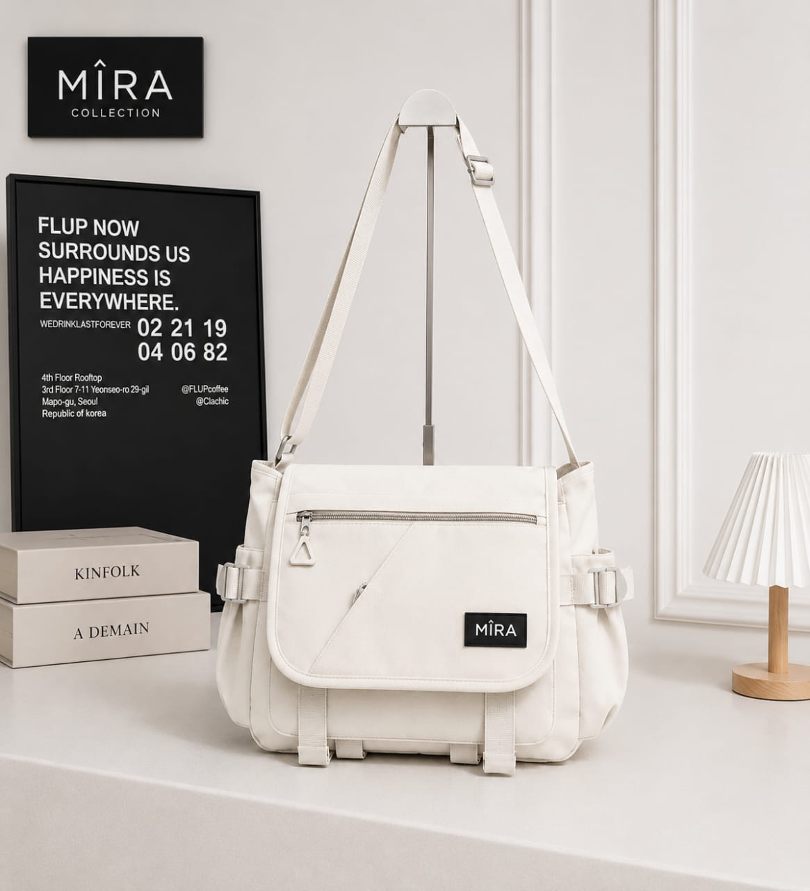 Sac Bandoulière Multi-Poches MIRA Collection – Grande Capacité & Style Casual Chic