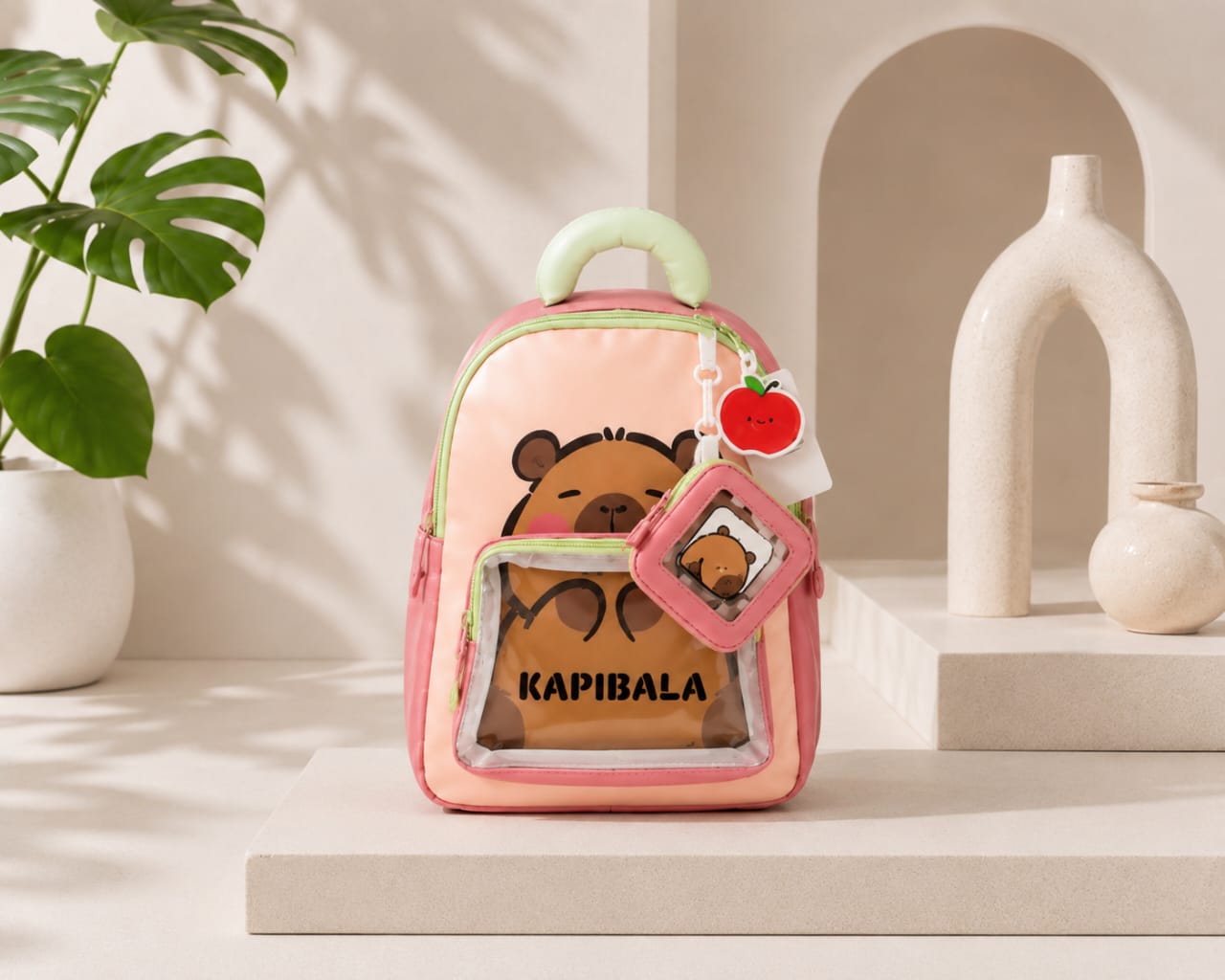 Sac à Dos Enfant Kapibala – Léger, Mignon & Idéal pour la Crèche, la Maternelle et les Sorties