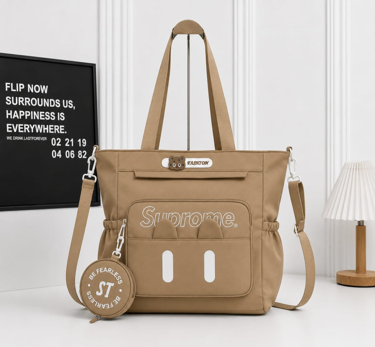 Sac cabas multifonction tendance – Grande capacité & Bandoulière réglable