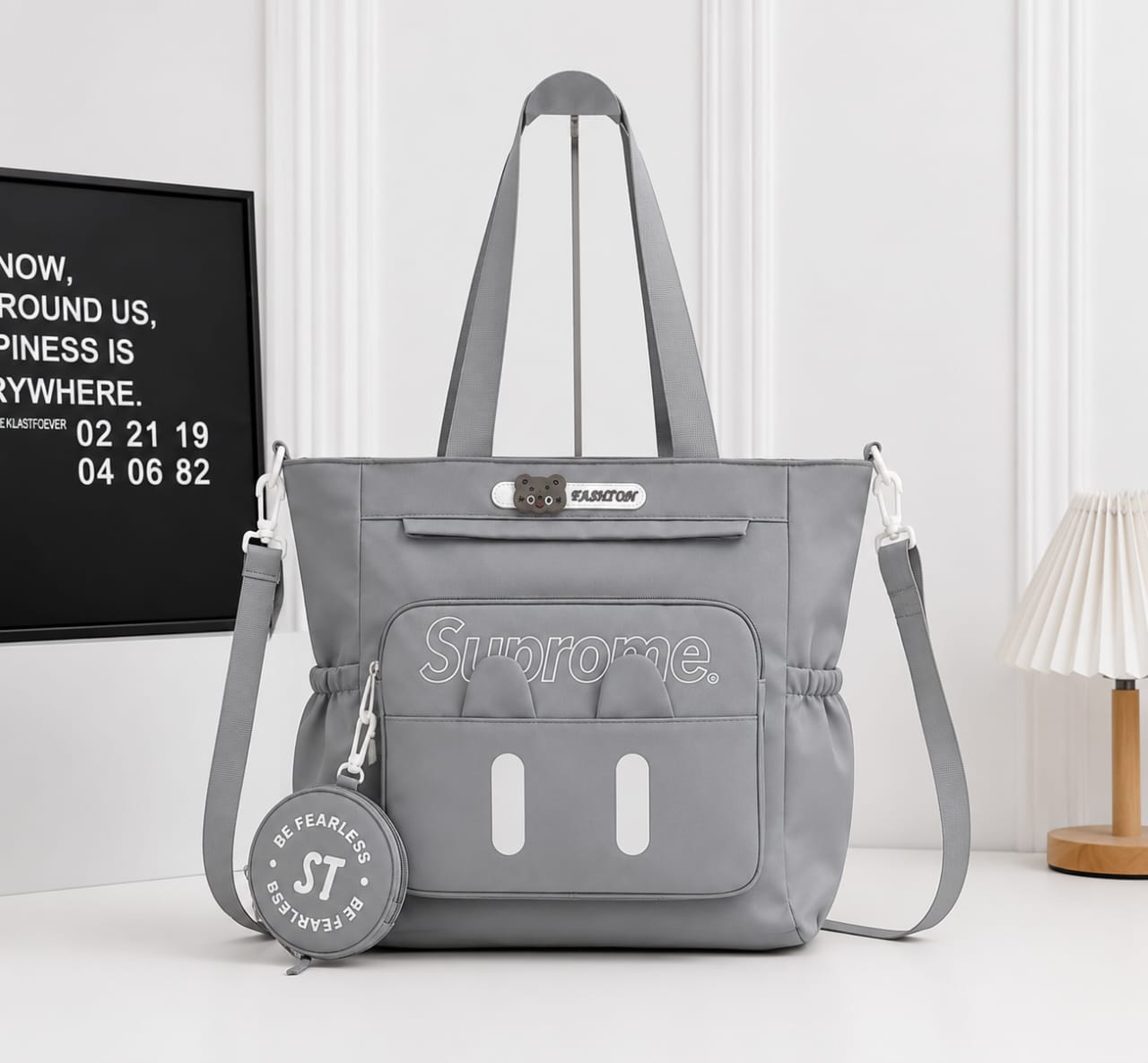 Sac cabas multifonction tendance – Grande capacité & Bandoulière réglable
