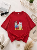 T-shirt Oversize Labubu – Style Streetwear Tendance Femme