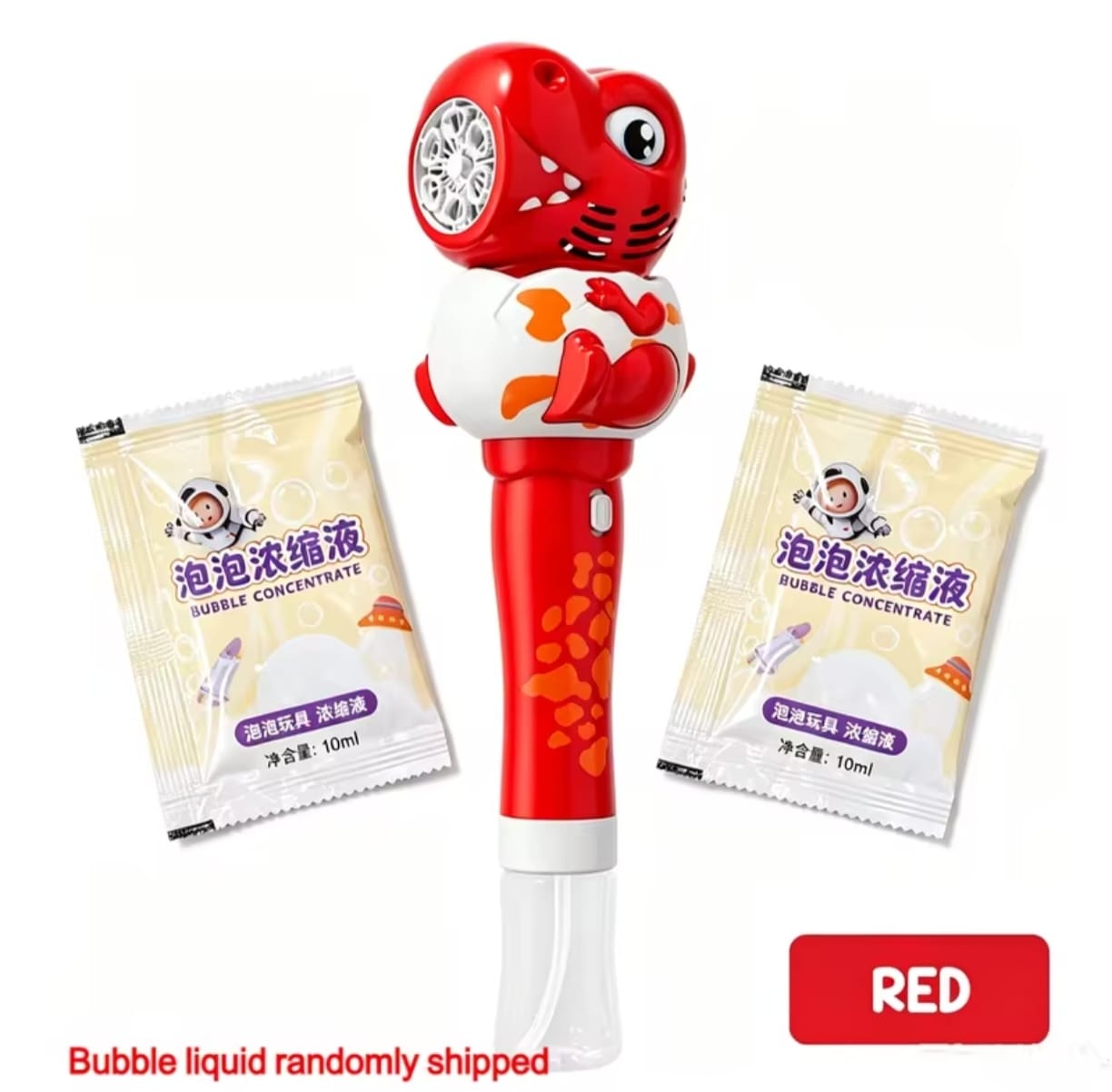 Machine à bulles électrique Dinosaure – Jouet automatique avec lumière LED