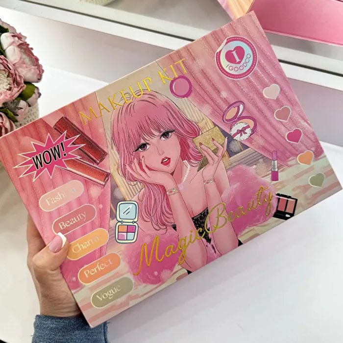 Coffret Maquillage Complet Professionnel – Palette Beauté avec Miroir & Accessoires