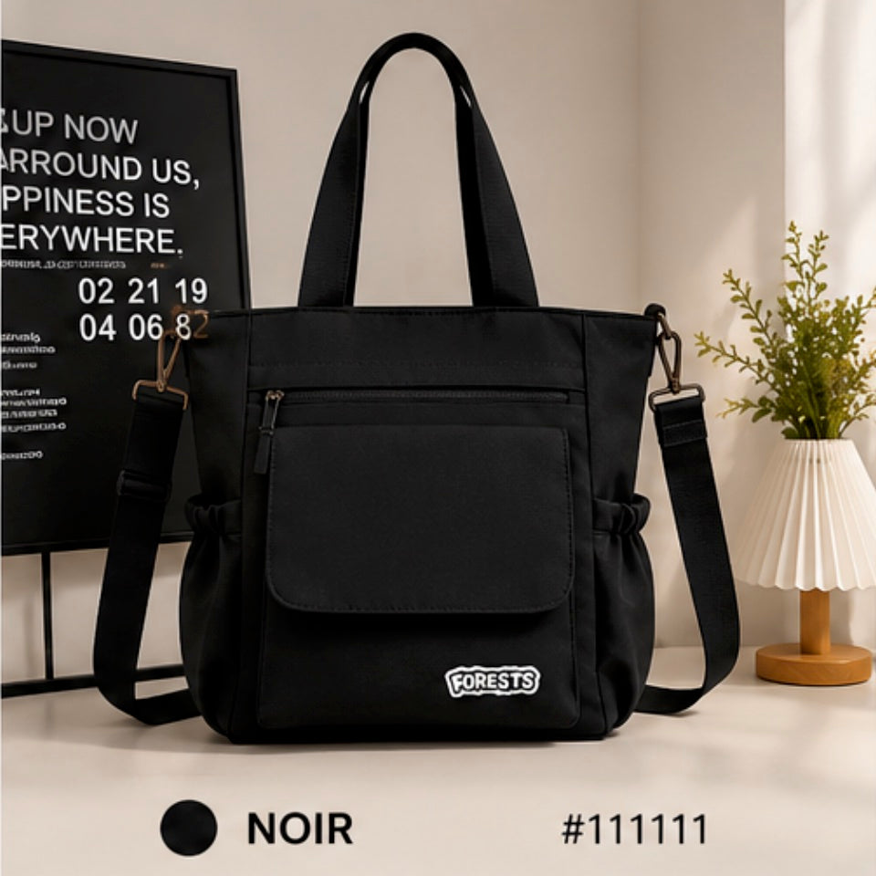 Sac Cabas Multipoches Femme Grand Format – Bandoulière Réglable & Style Casual