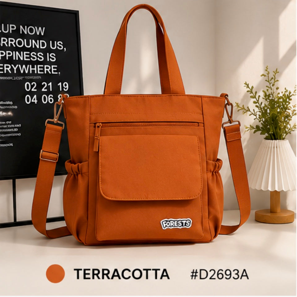 Sac Cabas Multipoches Femme Grand Format – Bandoulière Réglable & Style Casual
